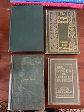 Antique Set of 4 Green Books